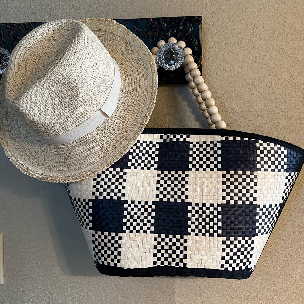 New Gingham Handbag